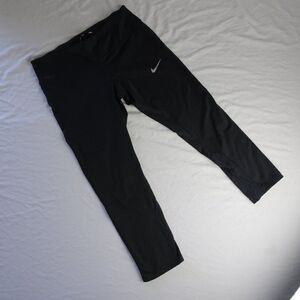Nike Dri-Fit Running Black Legging Size M